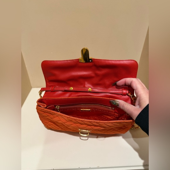 Prada Tessuto Quilted Crossbody